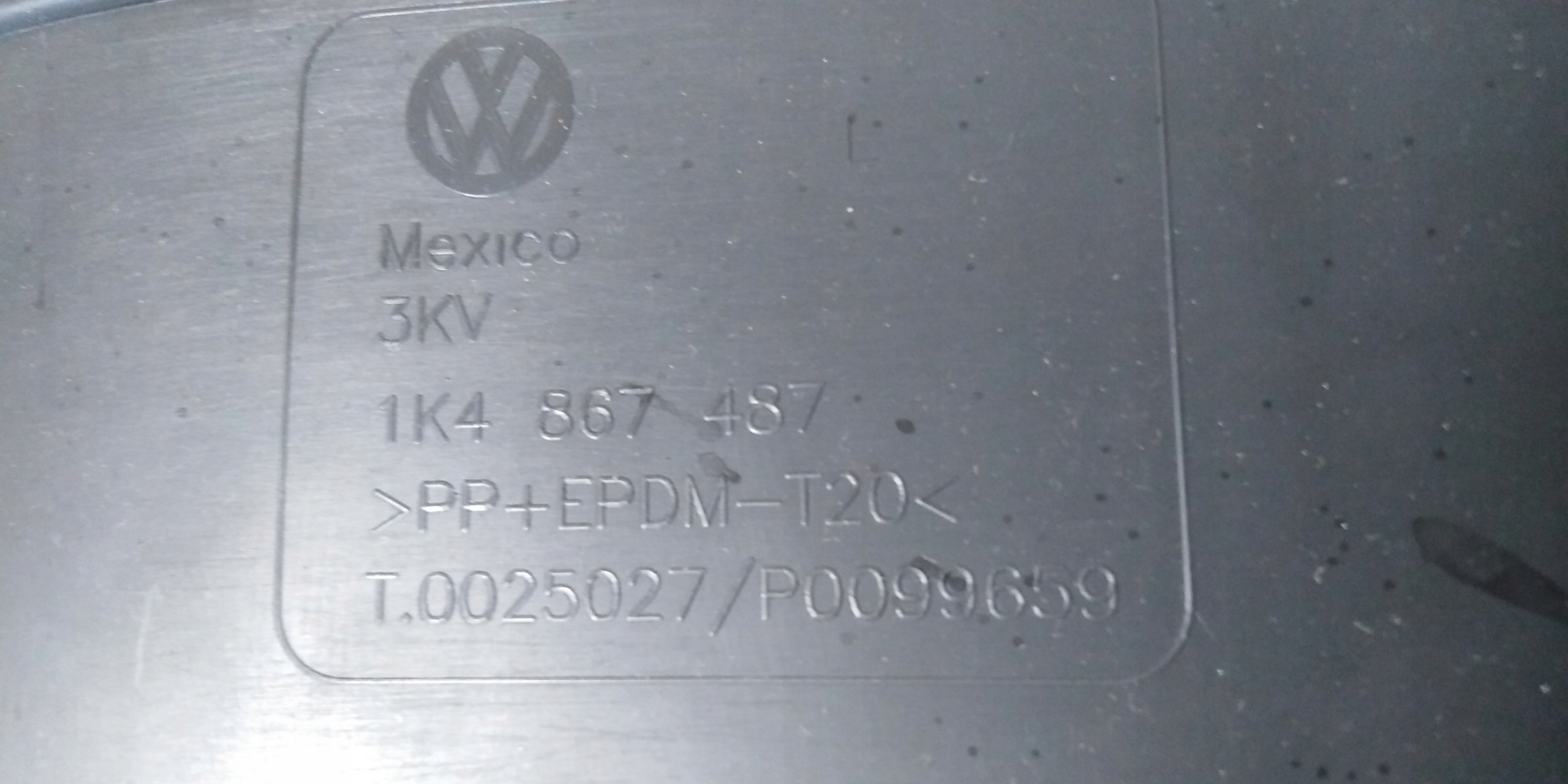 vw GOLF VI универсал обивка дверные карты левый зад 12R