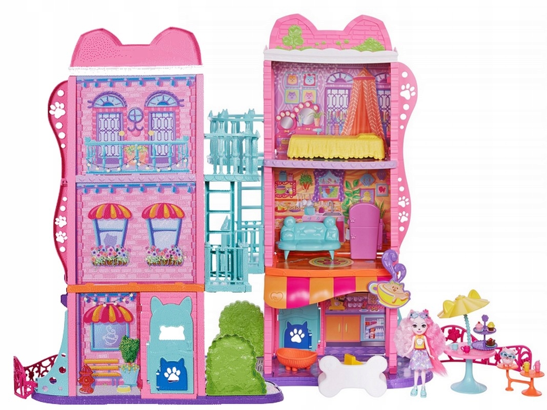 

Enchantimals Miejski Domek Z Kawiarenką z lalką