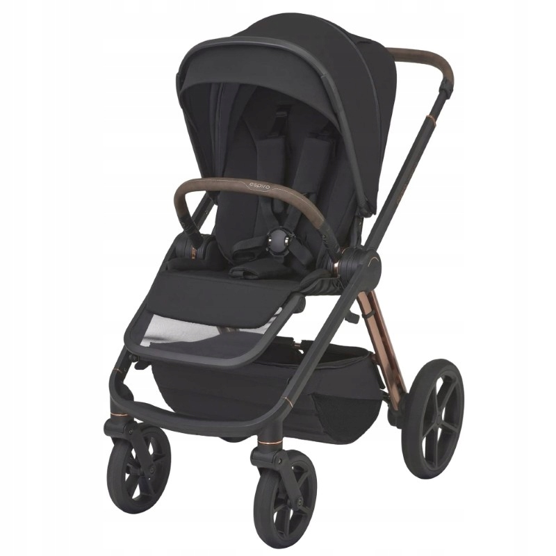 Espiro Miloo Way 2.0 luksusowy wózek spacerowy do 22 kg 310 diamond black