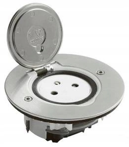 Hermetická podlahová zásuvka Inox Legrand IP44