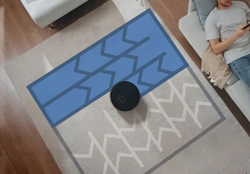 Robot Sprzątający Mopujący Myjący Automatyczny Odkurzający ULTENIC D6S WIFI Czas pracy bezprzewodowej 120 min