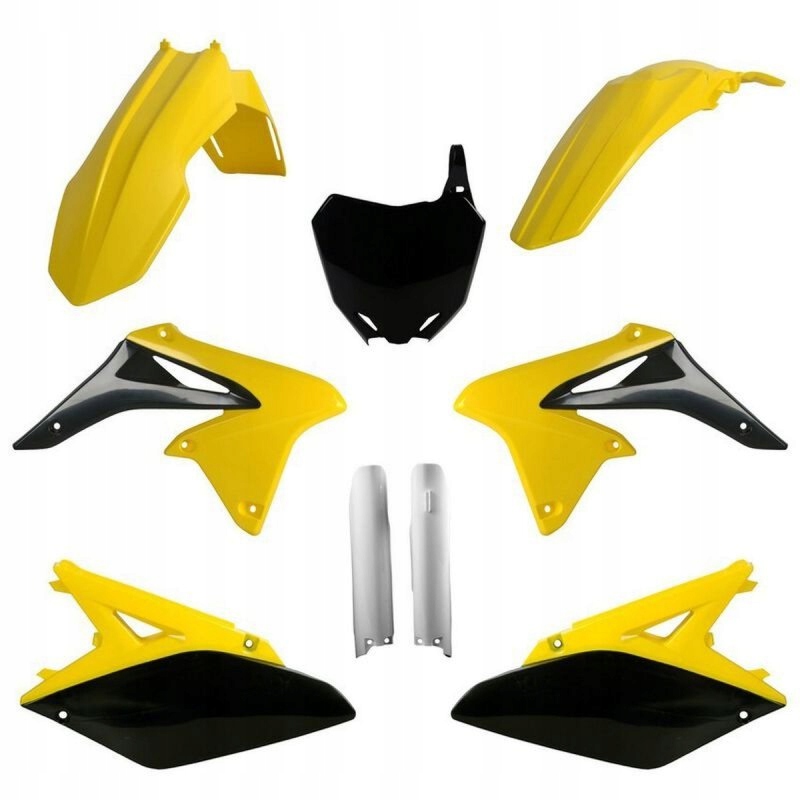 Sada Plastov Suzuki Rmz 250 '10-'18 V Súprave S Prednou Doskou