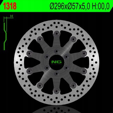 Predný Brzdový Kotúč Suzuki VS600/750/800/1400 Intruder 85-04