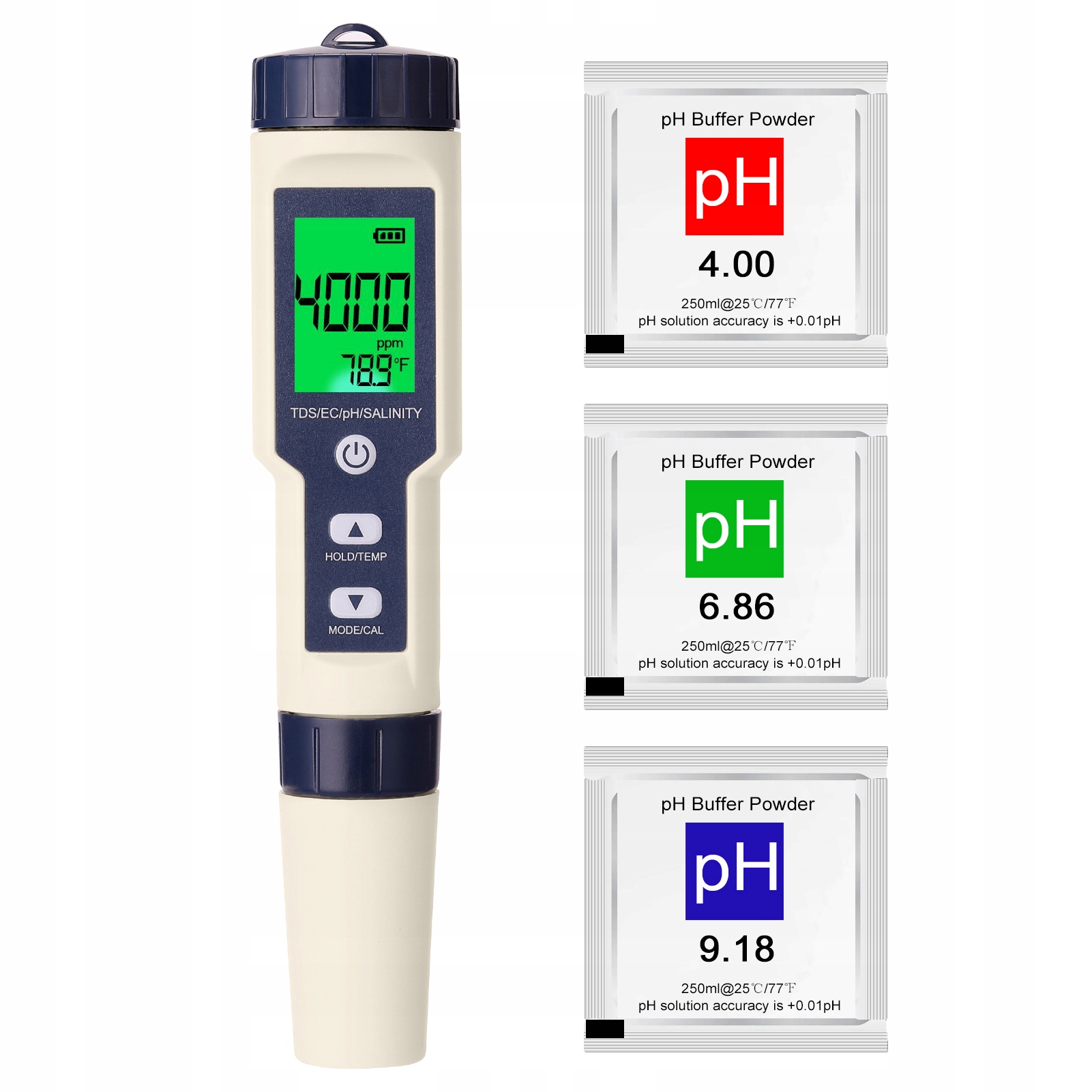 Miernik Tester Jakości Wody Tester Ph Tds Temp Termometr