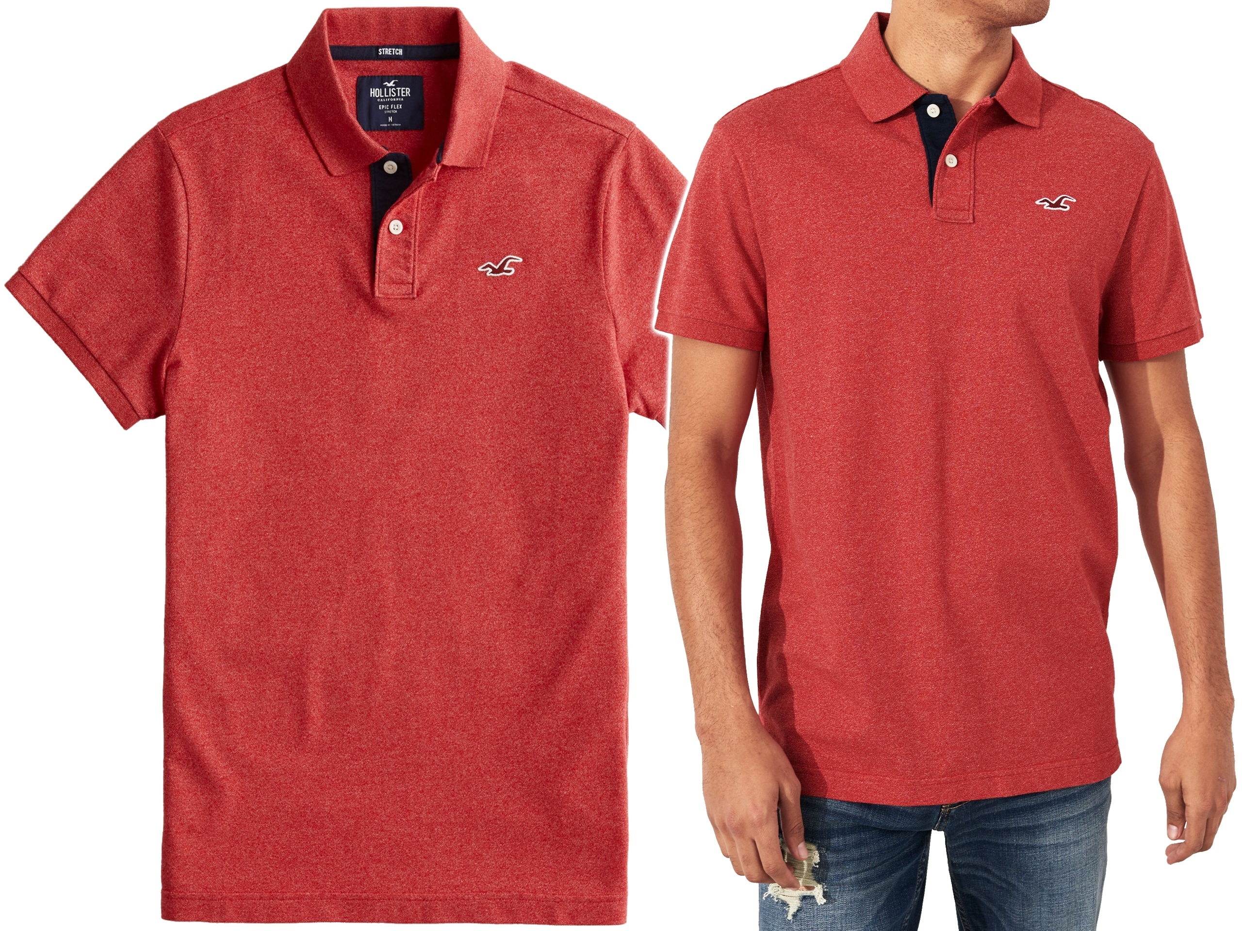 

Hollister by Abercrombie Koszulka Polo Usa S