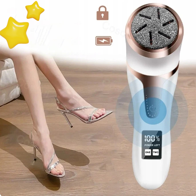 Bruska Na Nohy Elektrická LCD Struhadlo Na Paty Vodotěsná Nová