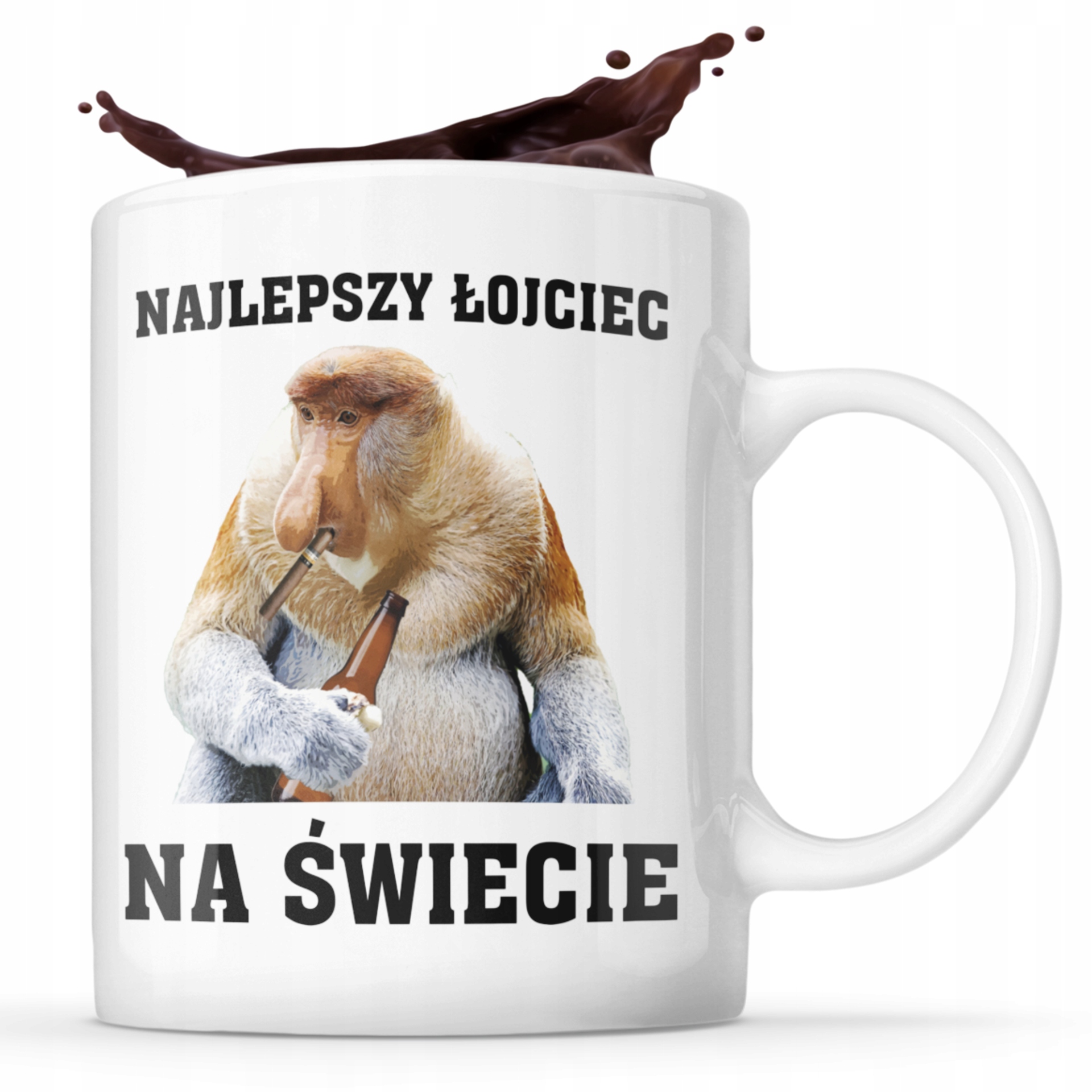

Śmieszny Kubek Dla Taty Upominek Nosacz