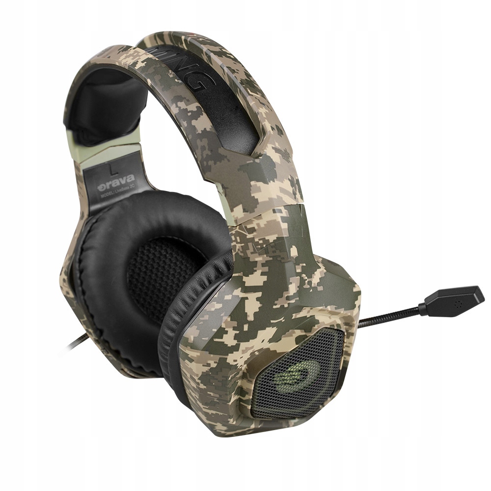 Sluchátka přes uši Orava Livebass-2 C Gaming