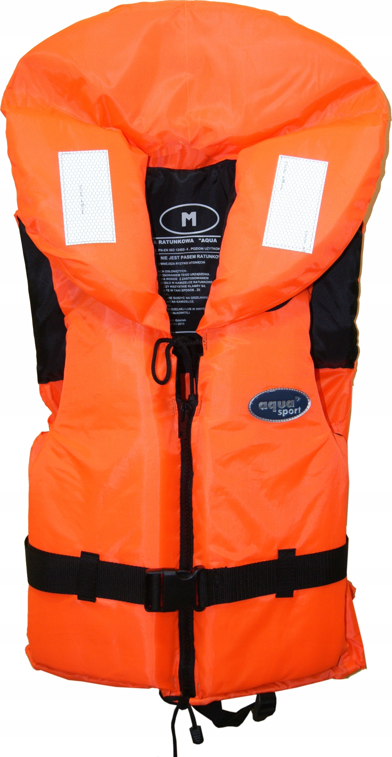 Kamizelka ratunkowa 100N M 40-60kg KAPOK CE super! zapięcie na suwak EAN (GTIN) 5903887129428