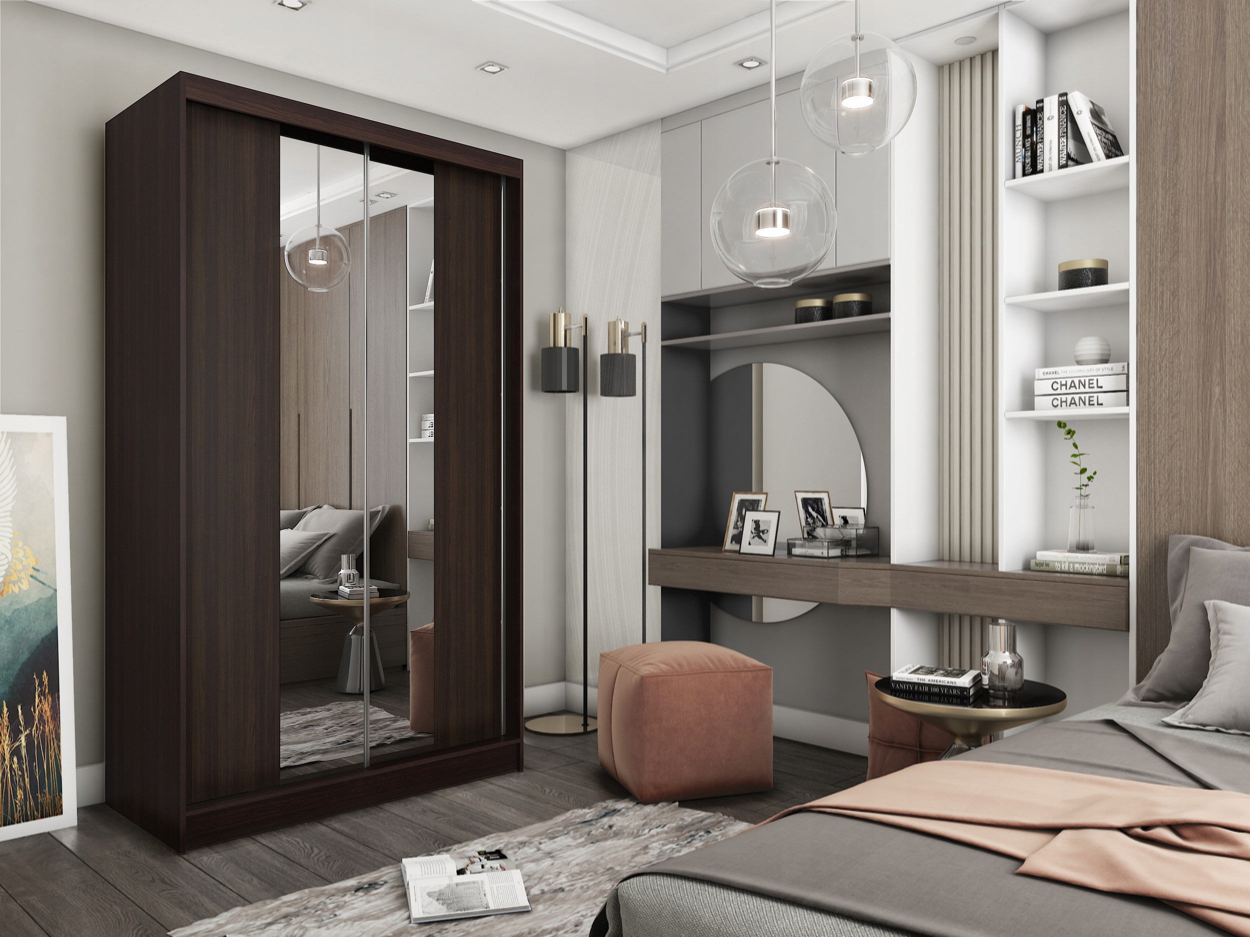 SZAFA przesuwna - Garderoba LUZON 120 Marka Raf Meble