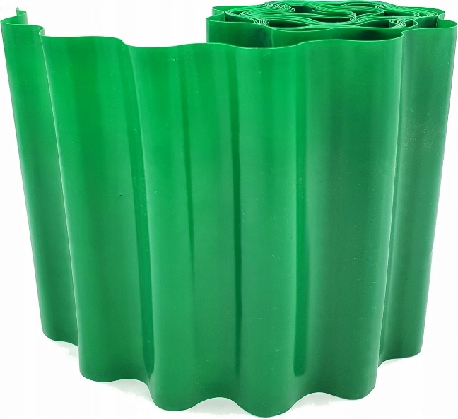 

Obrzeże faliste trawnikowe Bradas 9mx20cm zielone