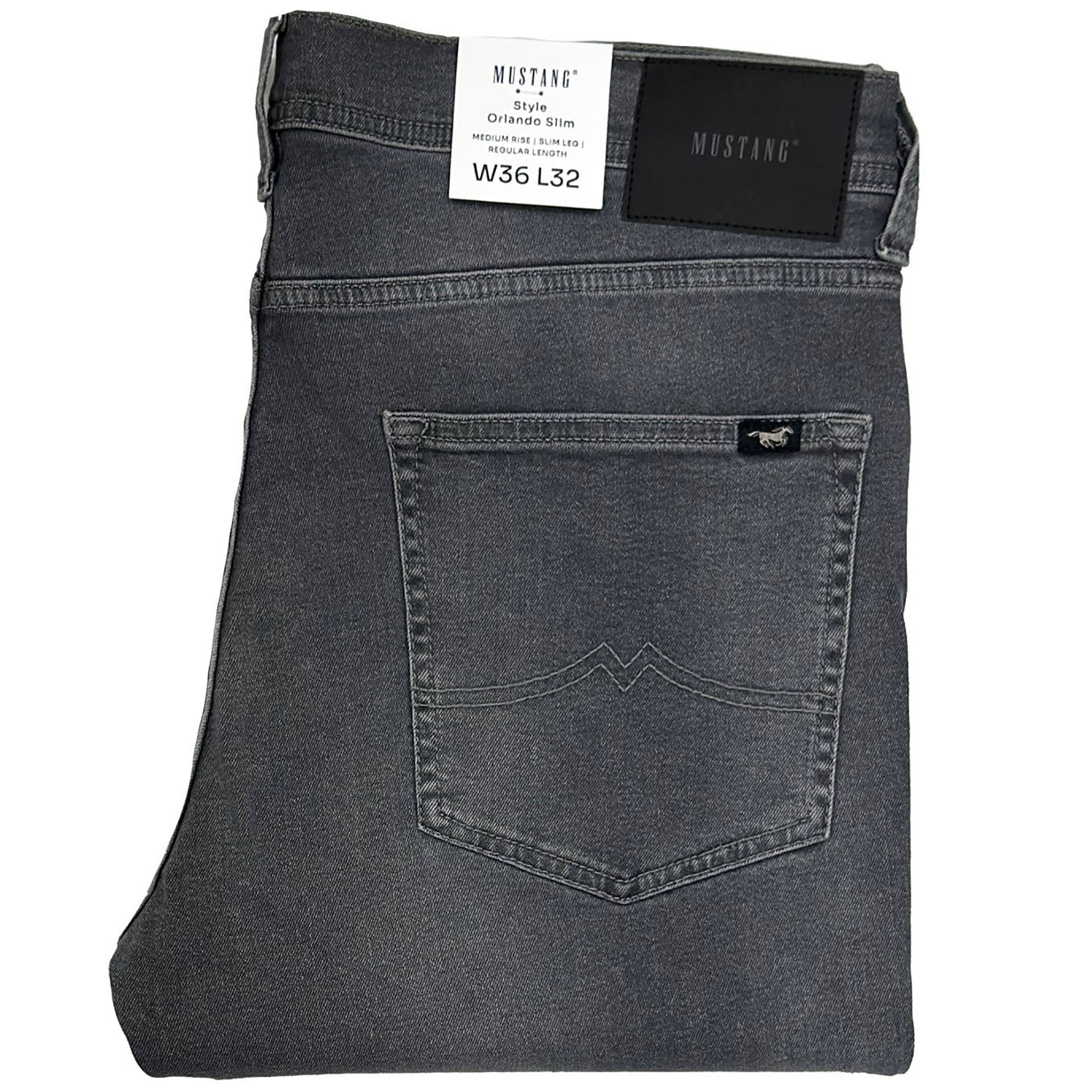 Mustang Orlando Slim Iron 313 pánské džíny slim fit kalhoty W36 L32
