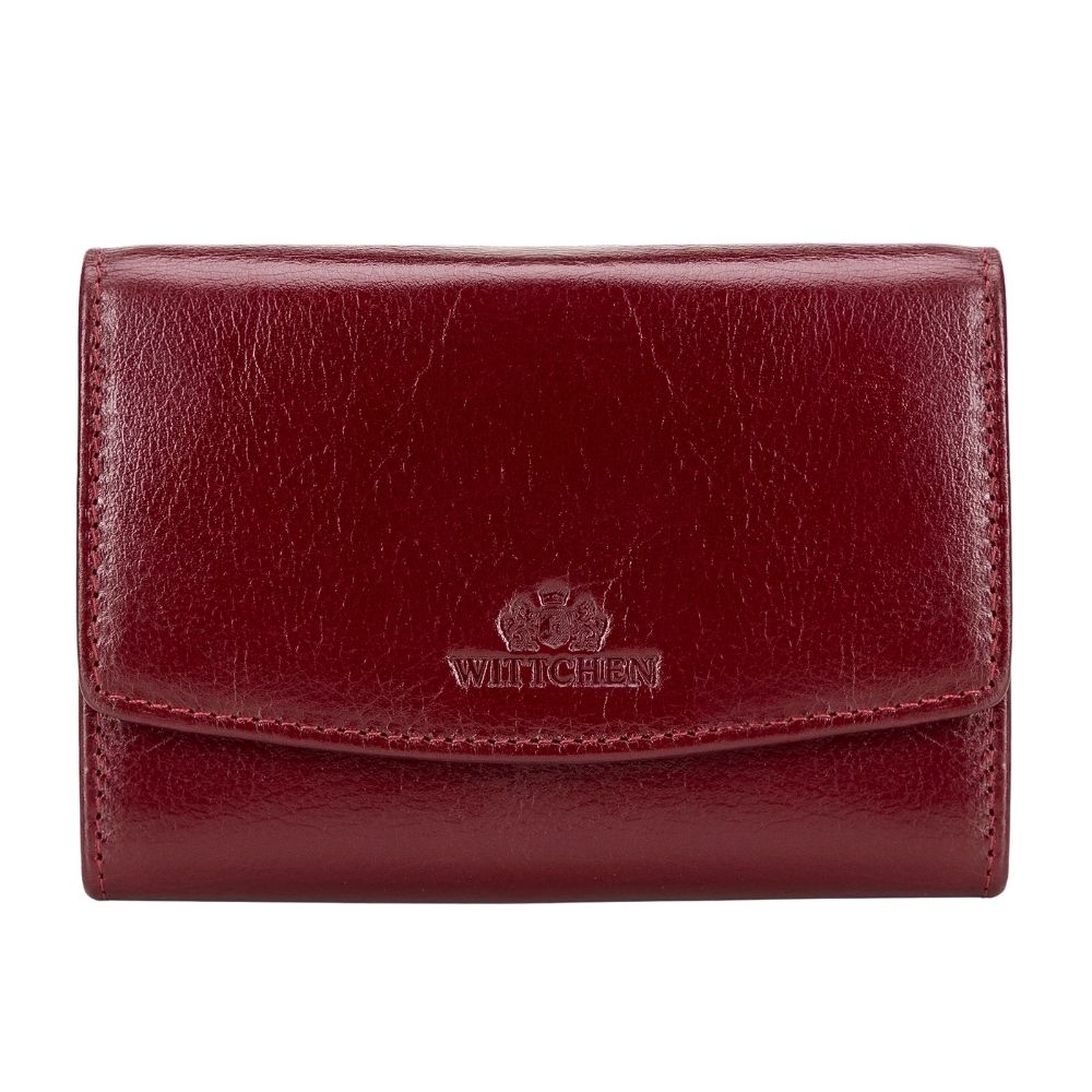 Dámská kožená peněženka Wittchen Italy 21-1-062-L30 červená elegantní