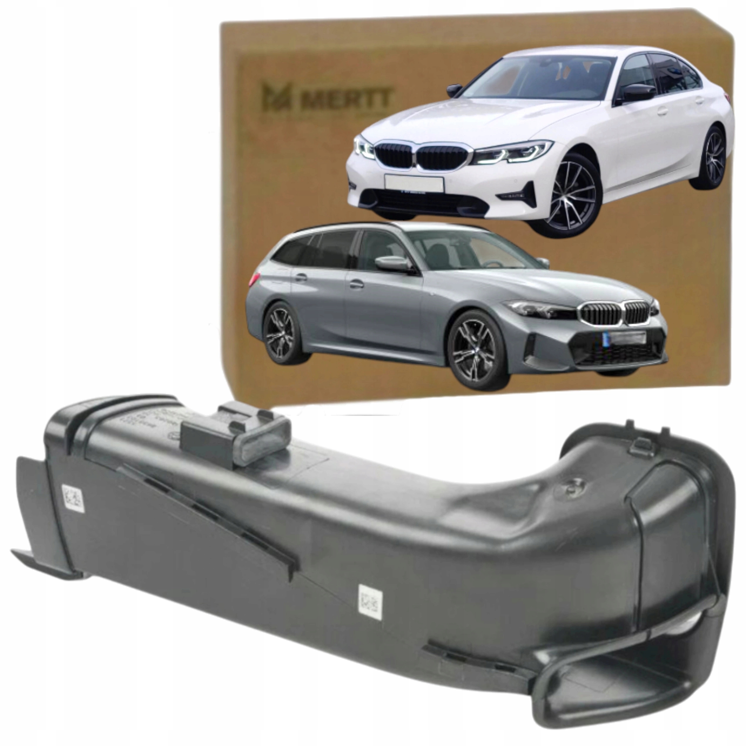 Bmw G20 G21 2018 – kanál přívodu vzduchu, koleno filtračního pásu 1371 8635103