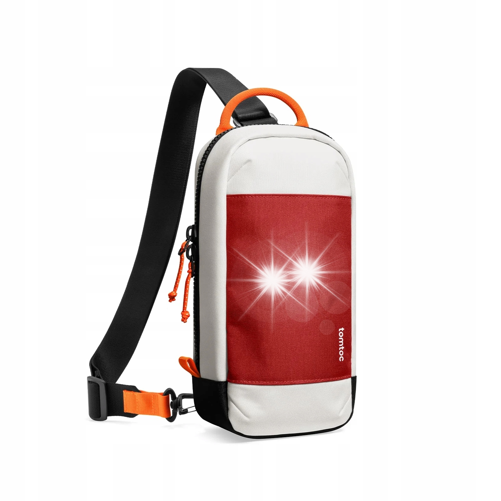 Tomtoc GameOn-G49 Torba Nintendo Switch 2 Czerwona Organizer Sloty Na Gry