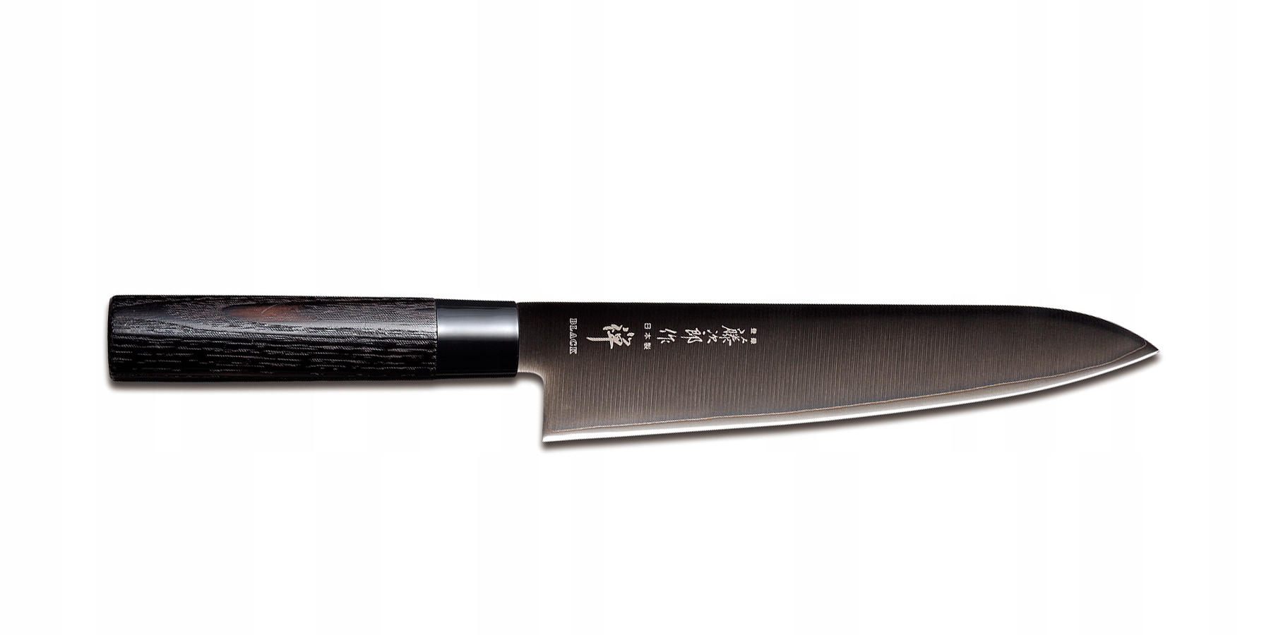 Japonský nôž šéfa Gyuto 240 Tojiro Zen Black