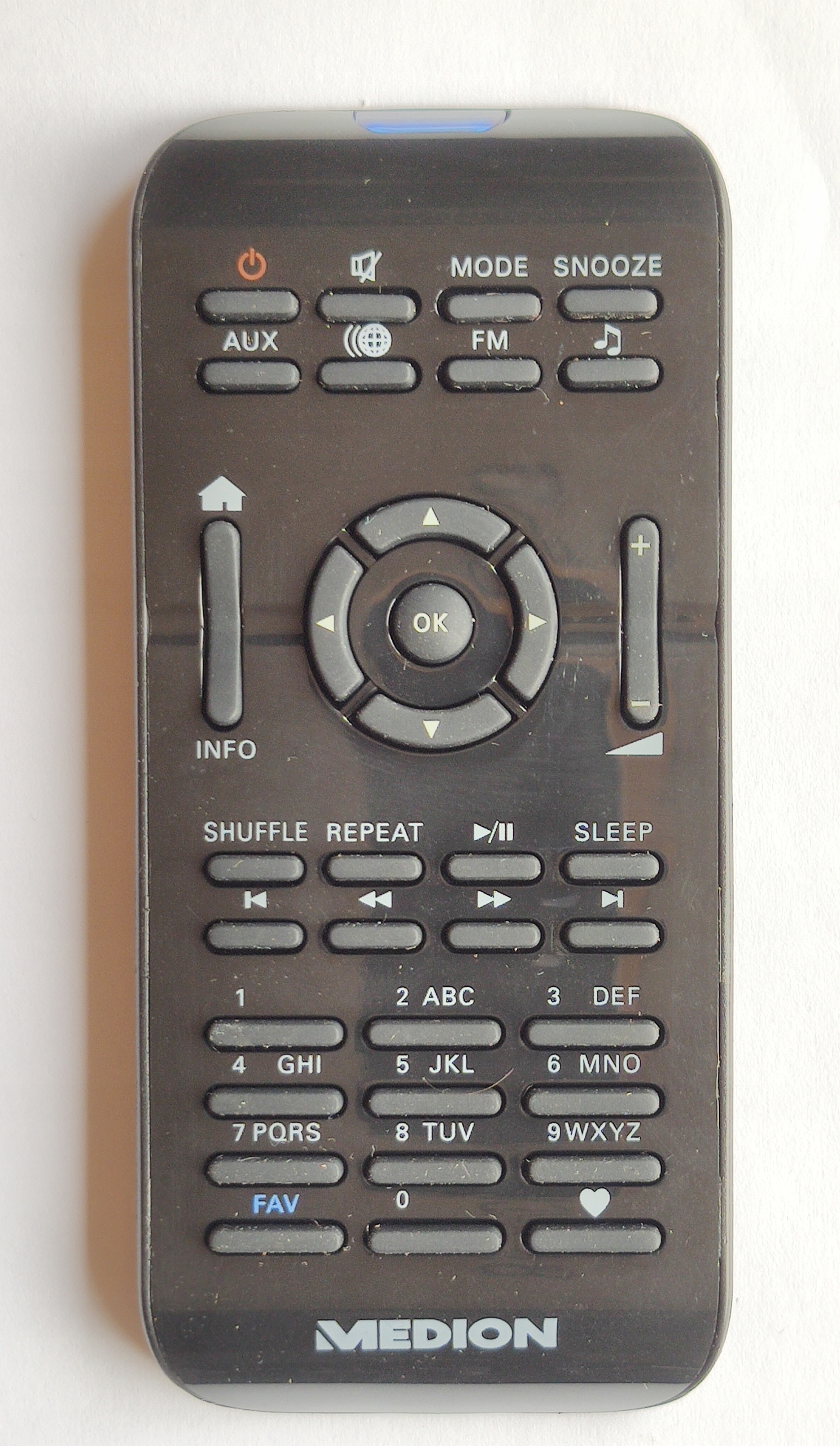 PILOT MEDION MD 86250 MD86250 RADIO DOTYKOWE Kolor czarny