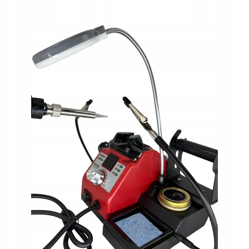 STACJA LUTOWNICZA, ELEKTRONICZNA 90-480 °C, 130 W ROOKS Moc 18 W