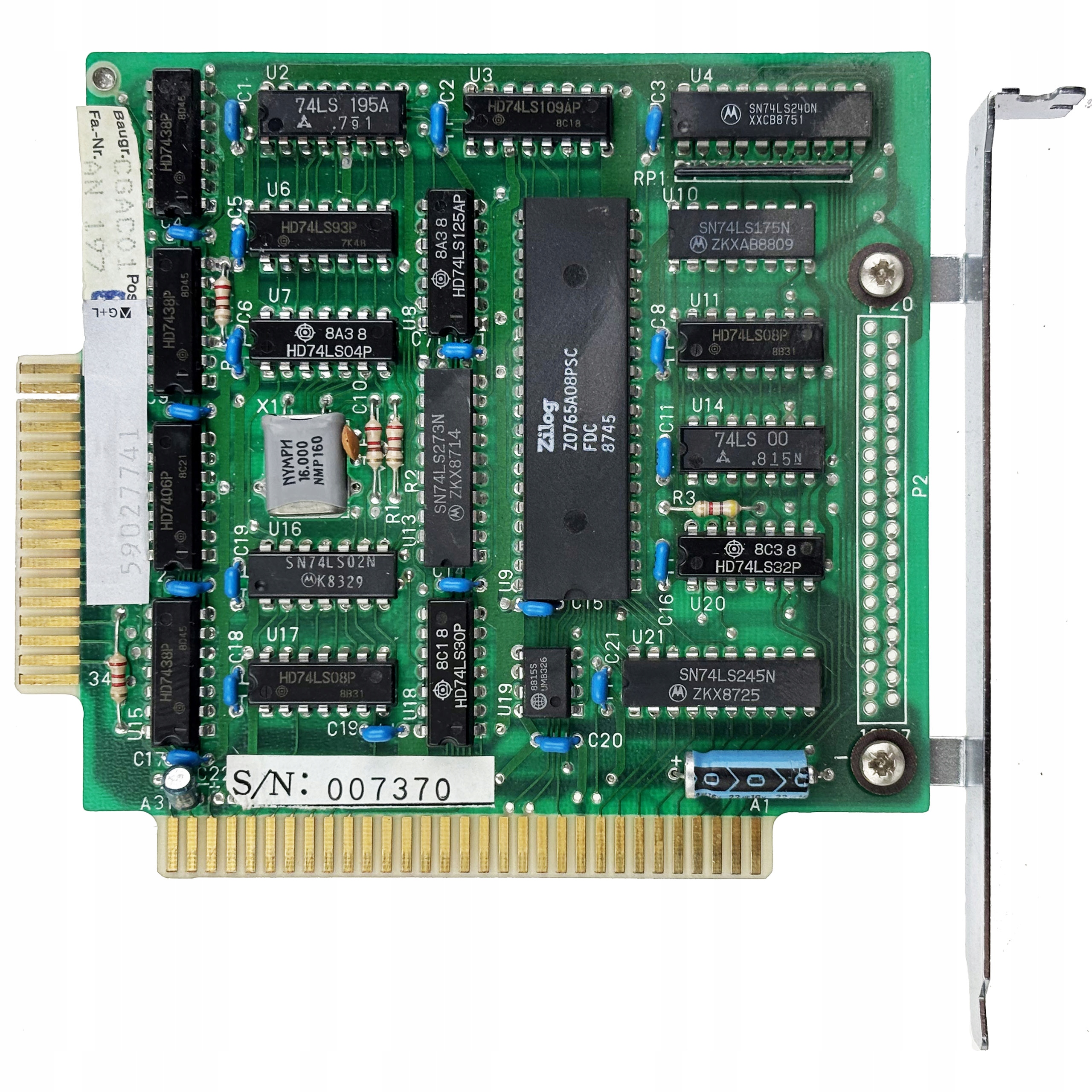 ISA 8 BIT ZILOG 100% OK ŮgS