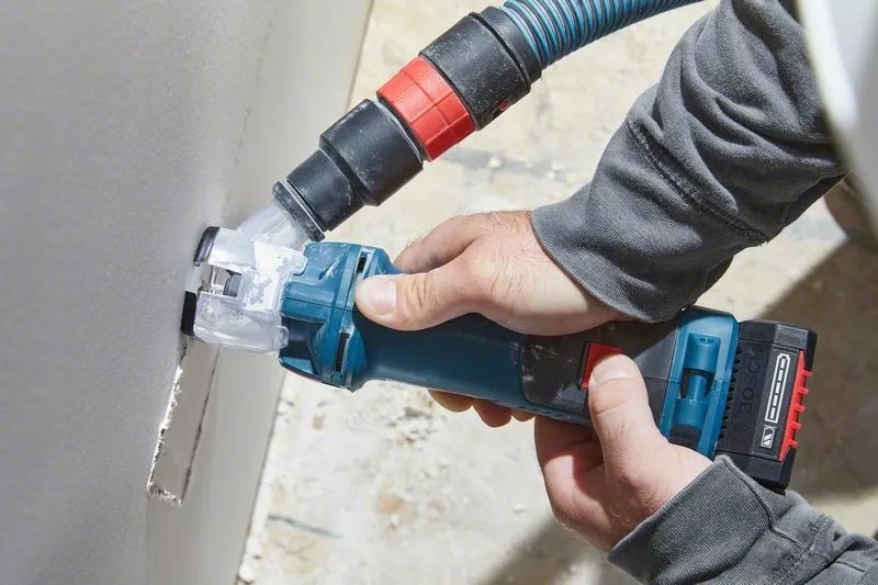WYCINARKA DO PŁYT K/G Bosch GCU 18V-30 06019K8000 Informacje dodatkowe odsysanie pyłu