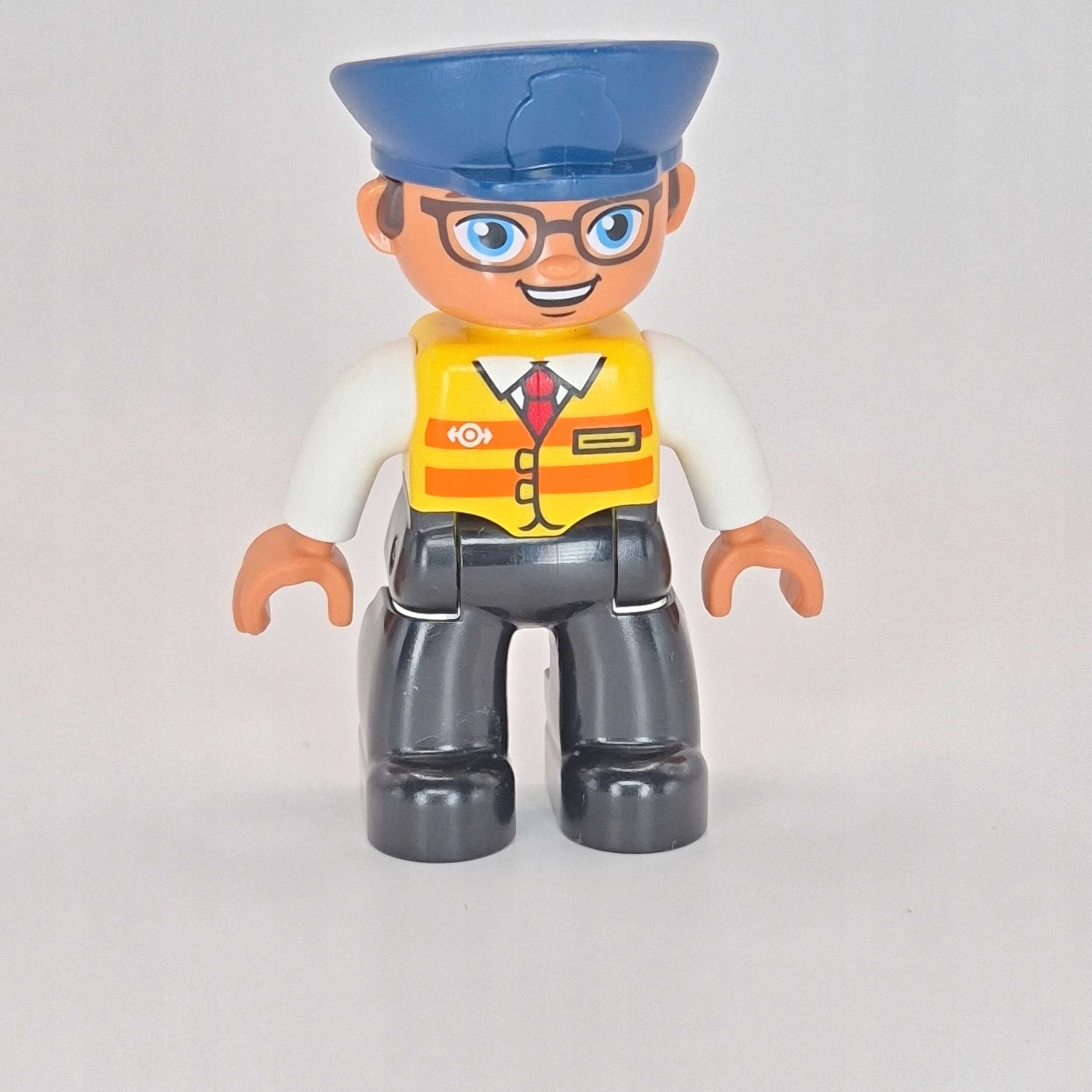 LEGO DUPLO ludzik figurka pan motorniczy konduktor maszynista • Opinie ...