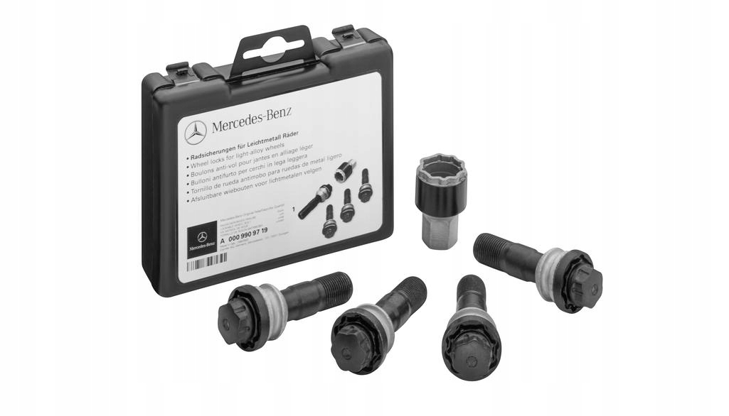 Mercedes Gle C167 V167 skrutky na ochranu zlodejov čierne Oe