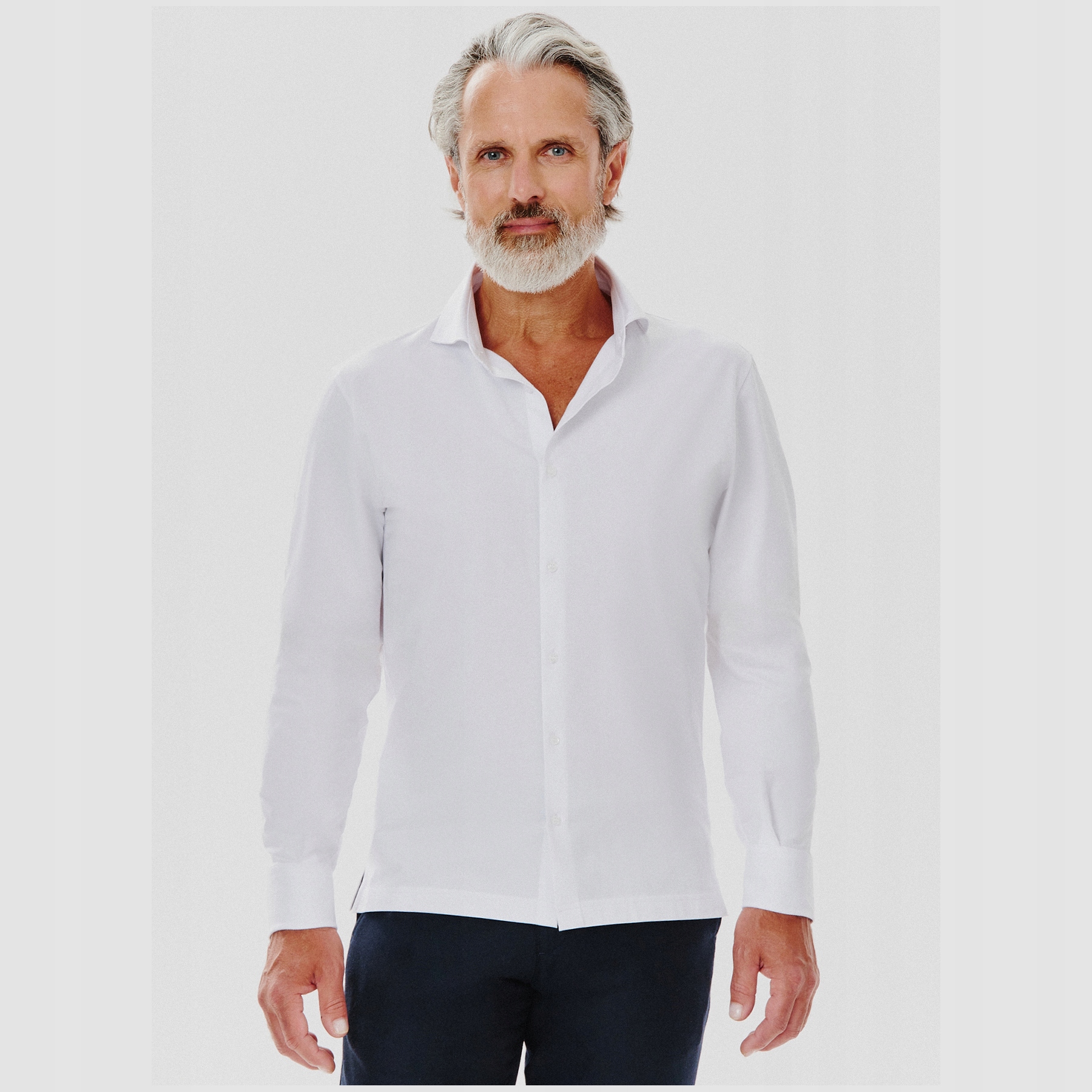 Pánská bavlněná košile v bílé barvě Pako Lorente vel XXL