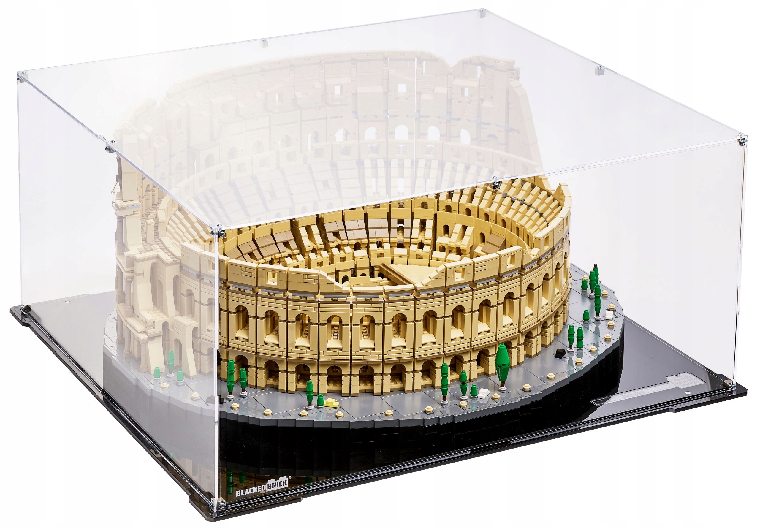 Vitrína Blacked Brick pre Lego 10276 Creator Expert Koloseum