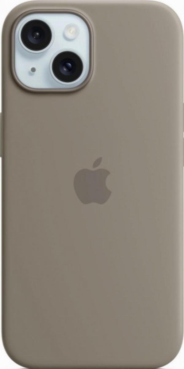 Zadný Kryt Apple pre Apple 15 béžový