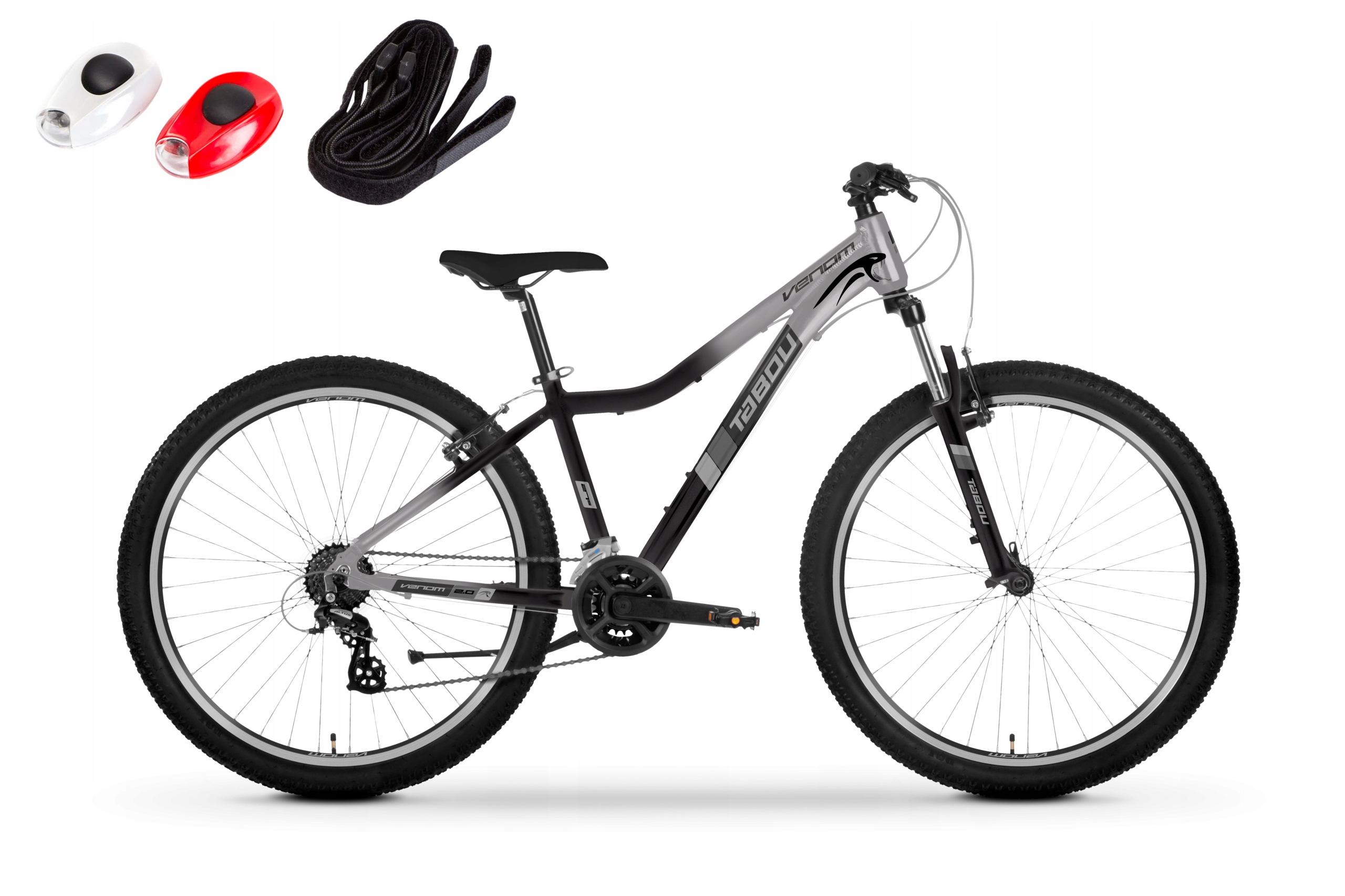 Rower Mtb Górski 27,5 Cali Tabou Venom 2.0 Shimano Aluminiowy Rama 17 Cali