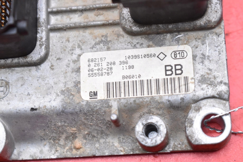 control unit computer of the engine 55558787 OPEL ASTRA 3 III H 1.4 16V 90 KM 04-07