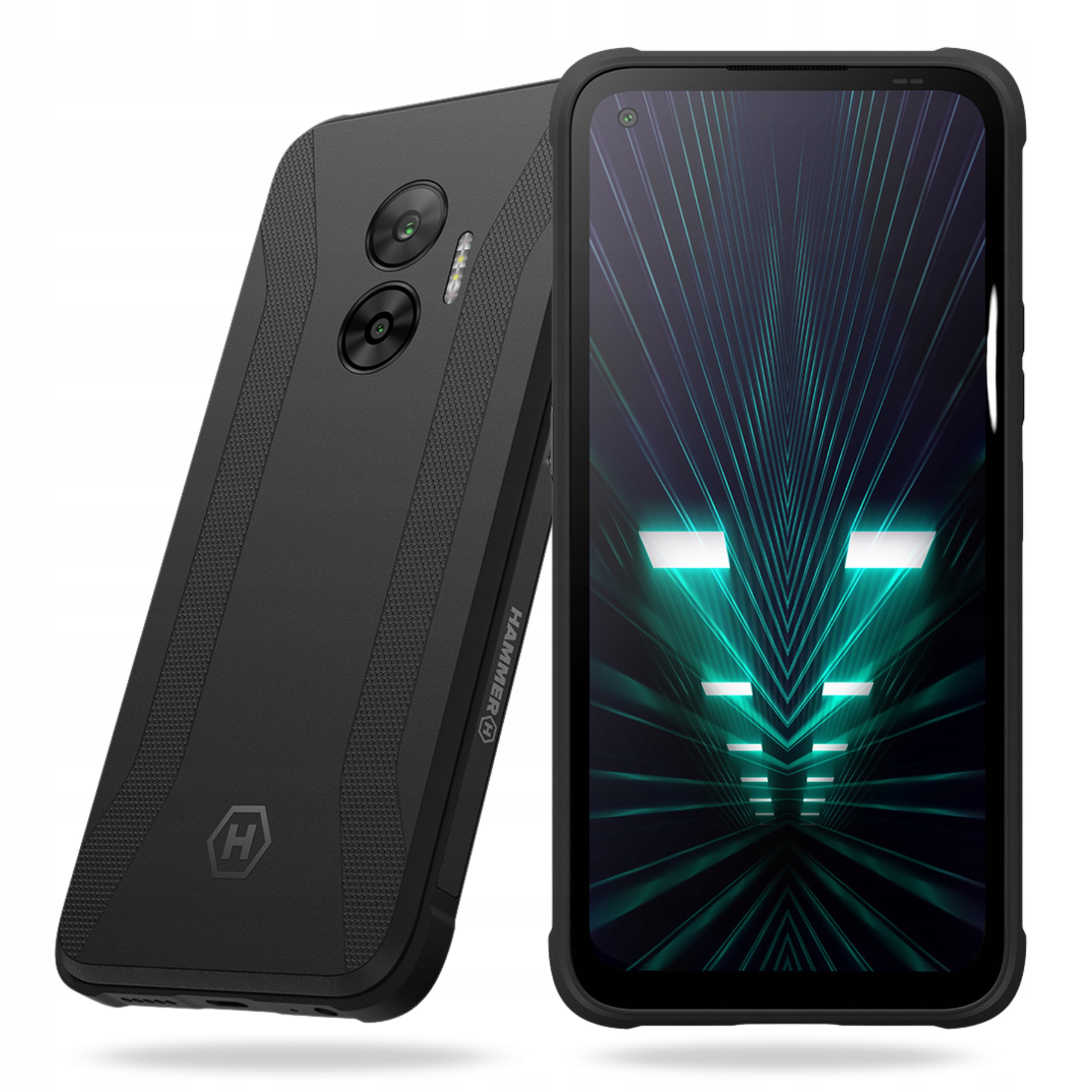 Smartfon Hammer Force 5G Pancerny Telefon Komórkowy Wymienna Bateria Mocny