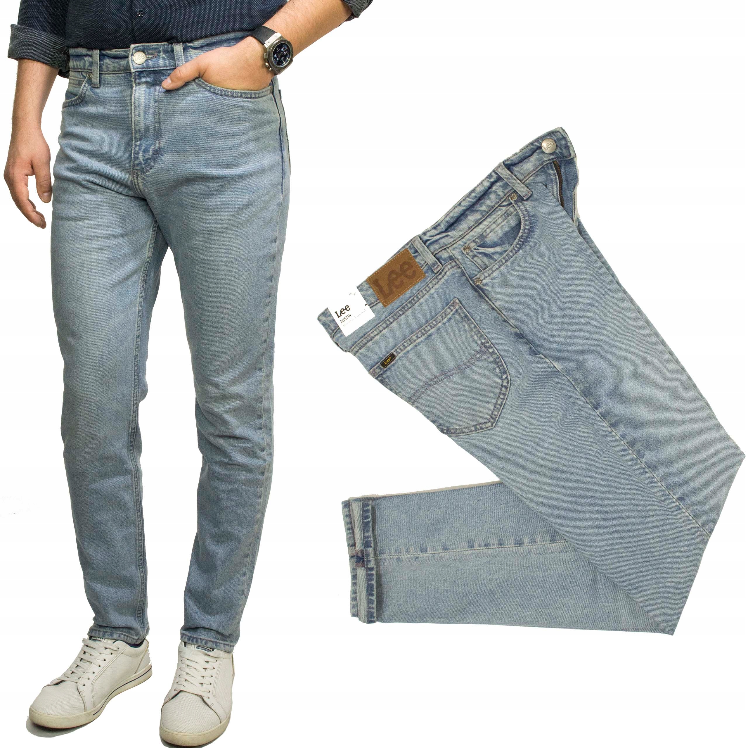 Lee Austin Skyline Regular Tapered pánské džíny zúžené W30 L32