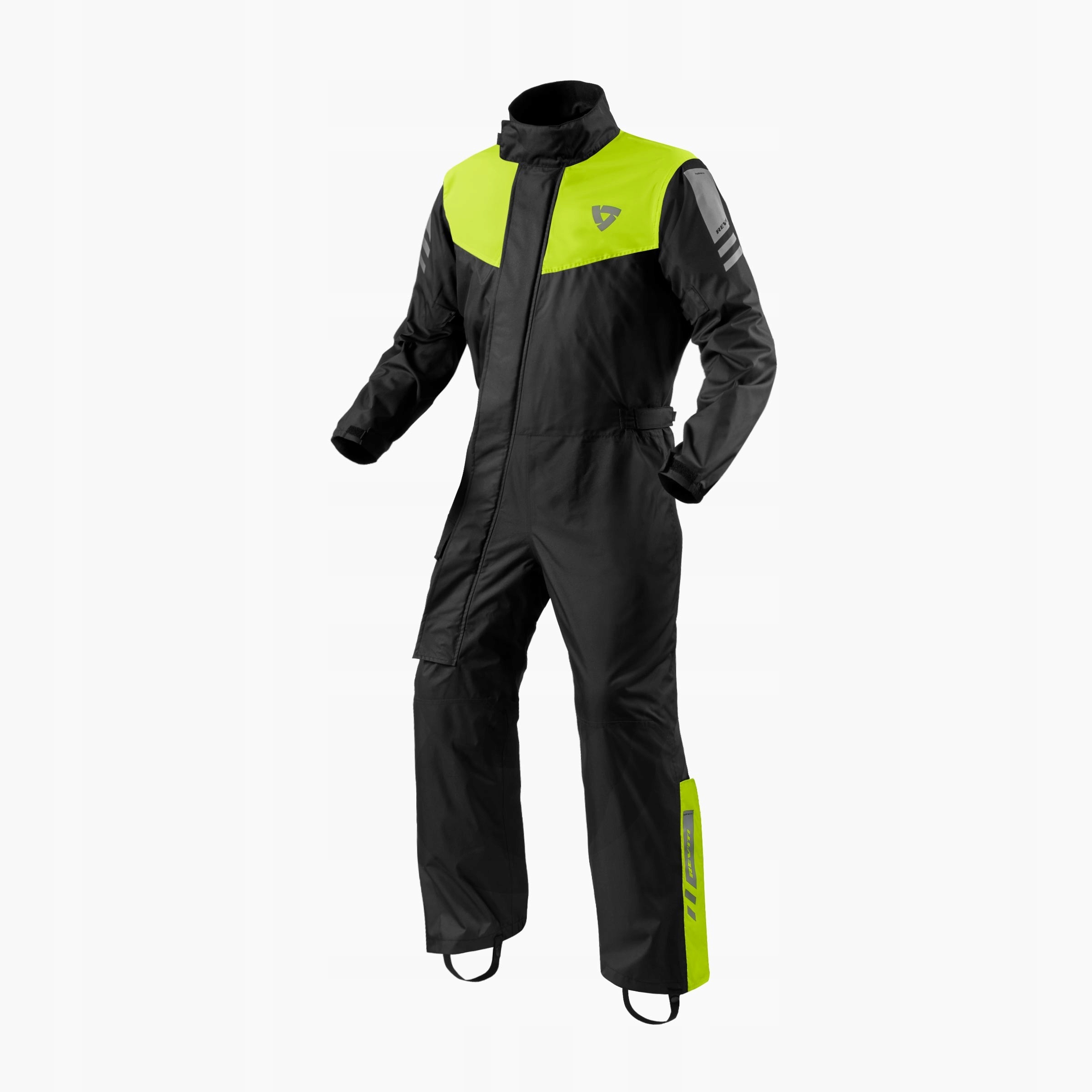 Kombinéza proti dažďu Rev'it! Pacific 4 H2O Black-Neon Yellow XXL