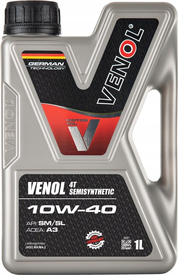 

Venol Semisynthetic 4T 10W40 1L