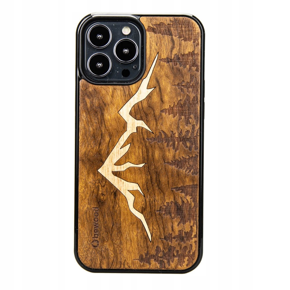 Pouzdro Bewood pro iPhone 13 Pro Max Hory Imbuia