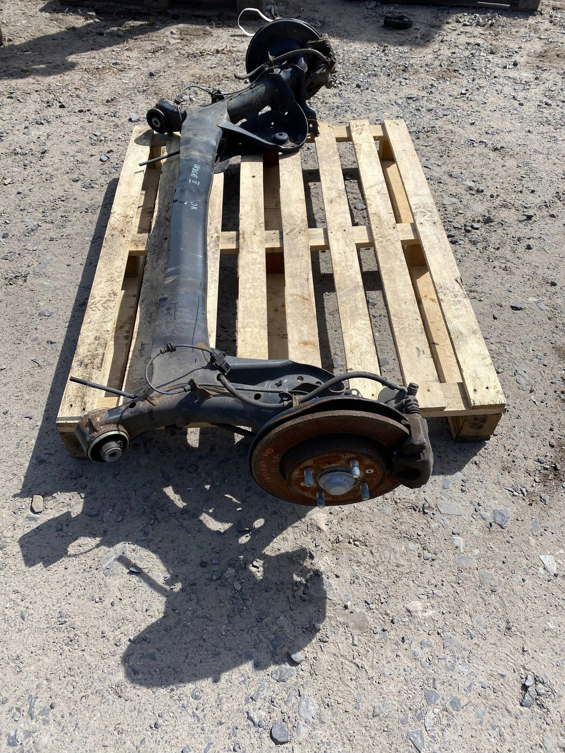 HONDA INSIGHT II 5D sider complete sususpension rear part rear.