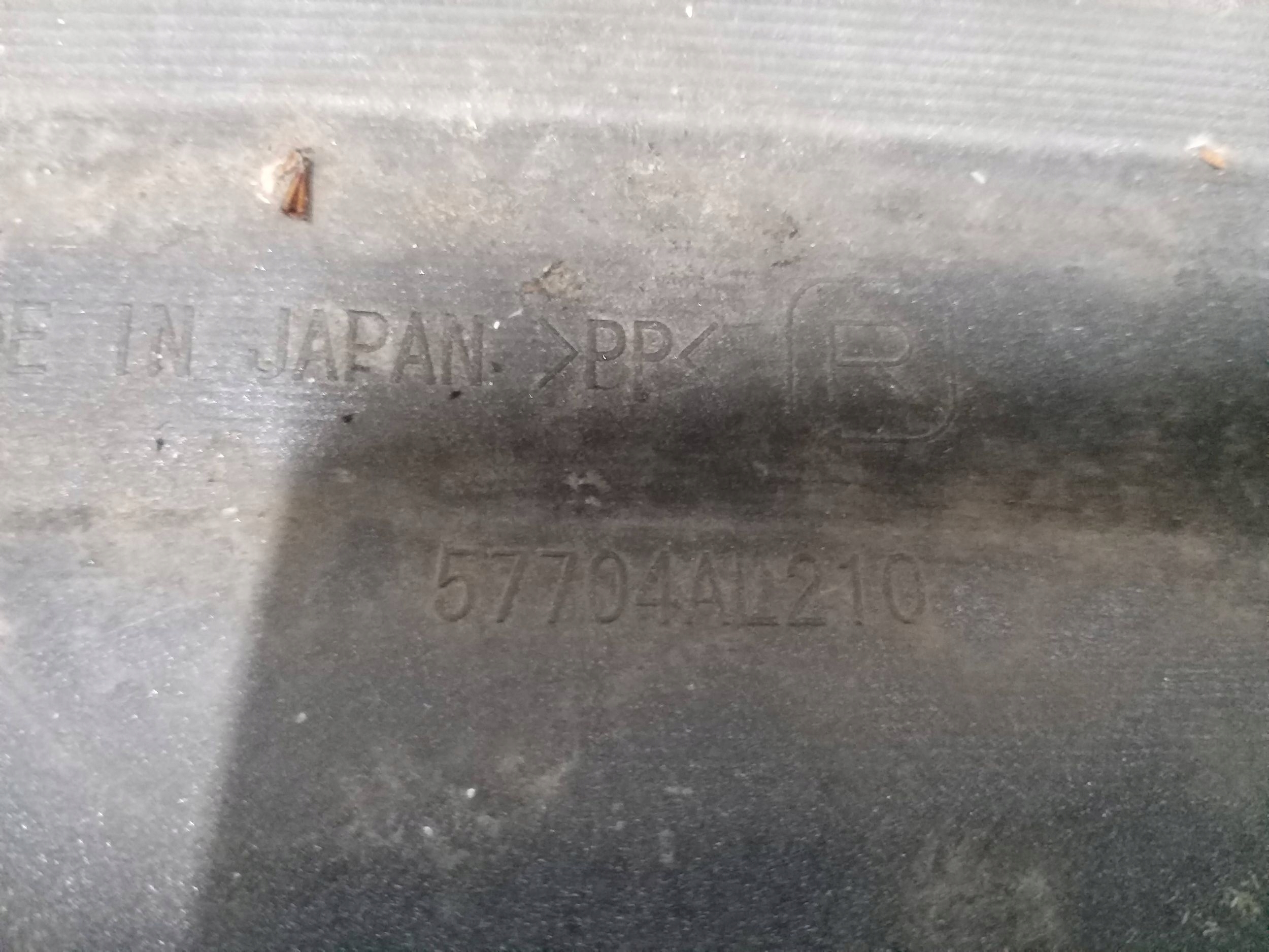 SUBARU OUTBACK V 5 LIFT 17-19 bumper front washers 57704AL210