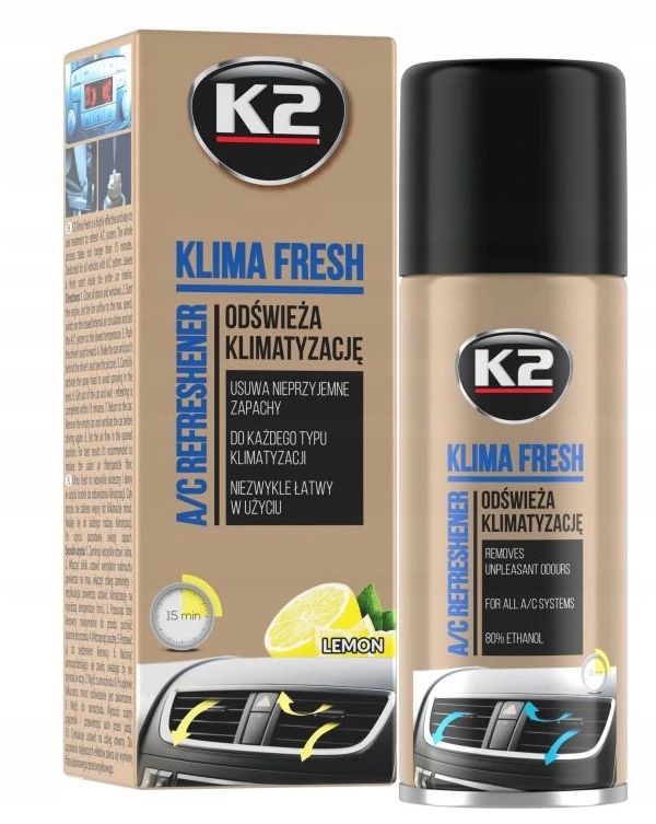 

Środek do klimatyzacji Klima Fresh Lemon 150 ml
