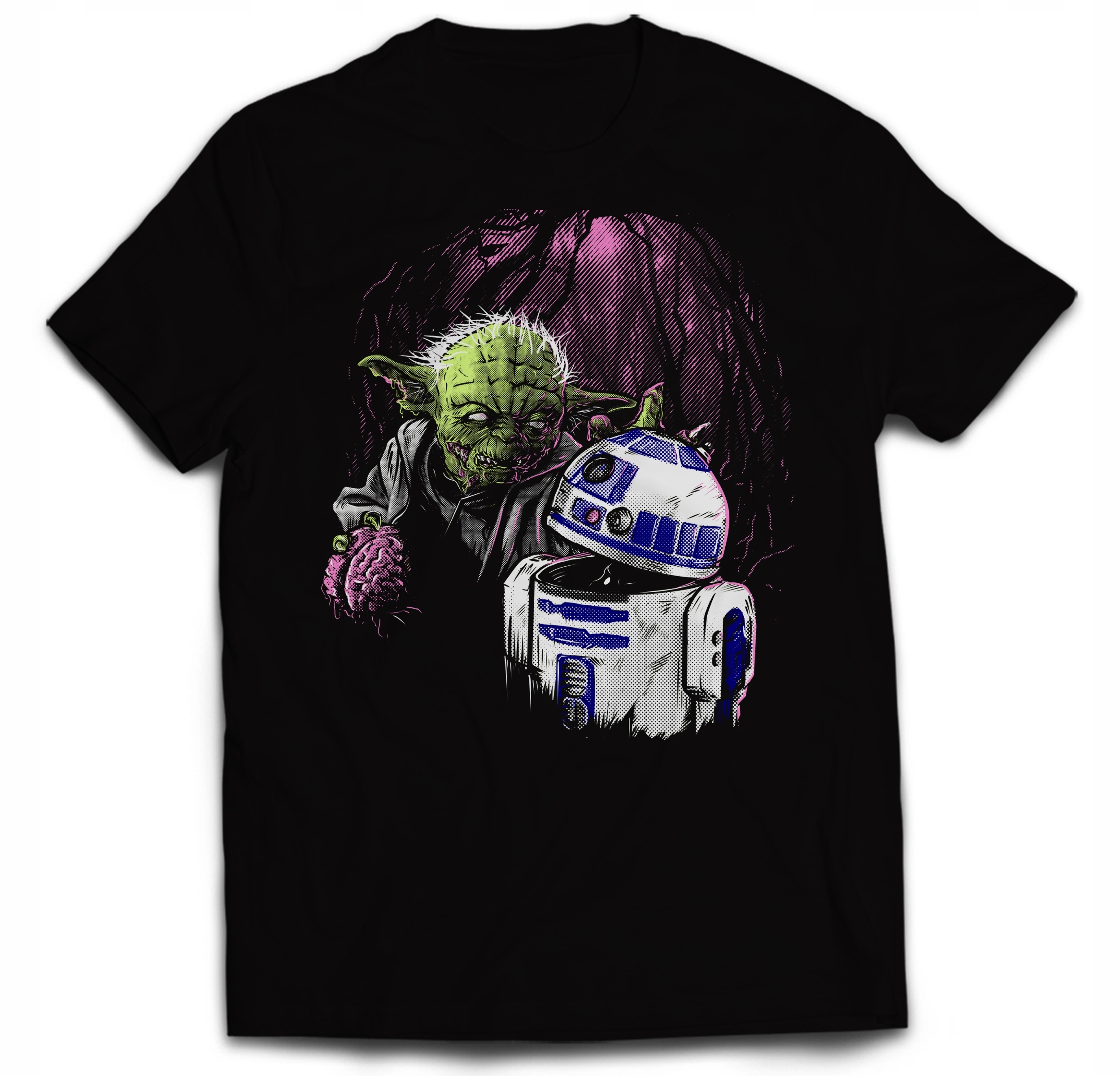 

Parodia Gwiezdne Wojny Yoda R2D2 Zombie Jedi S