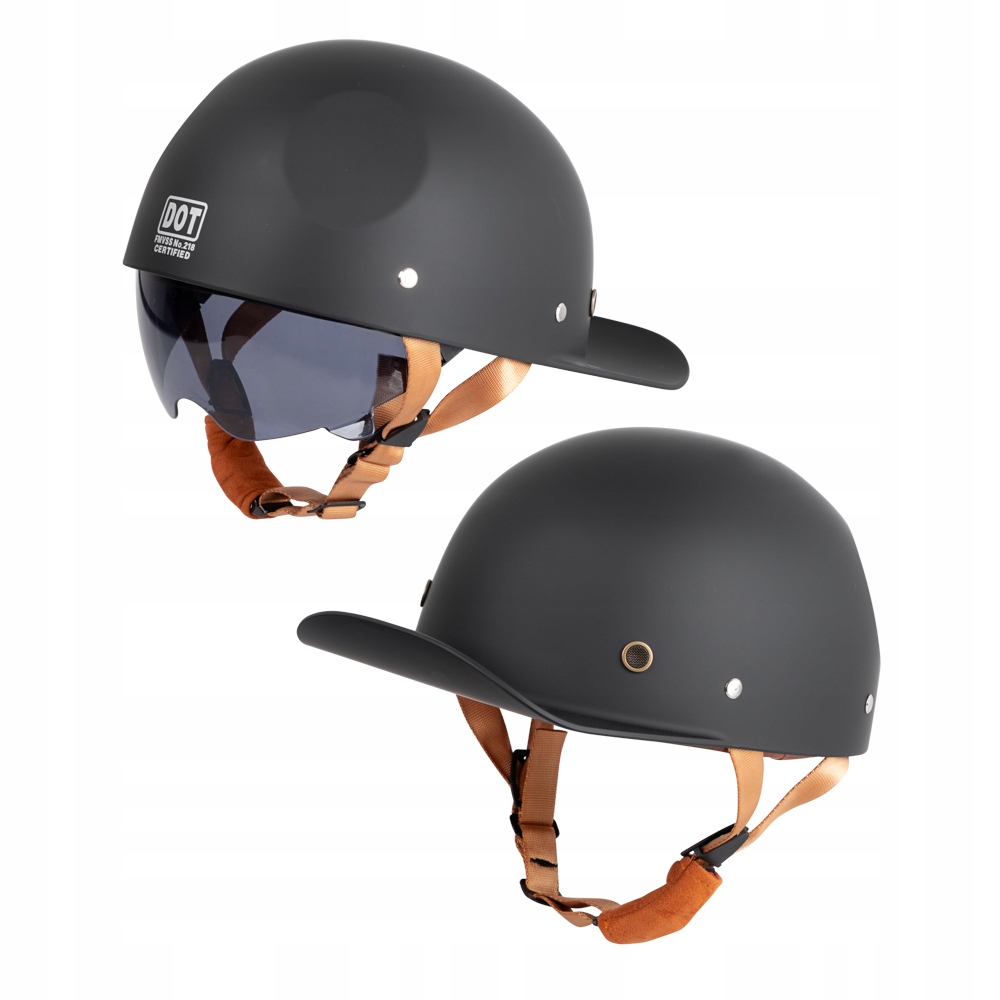Kask W-tec Dazeck Otwarty Retro Vintage Snapback Blenda Dot Na Zloty R. L