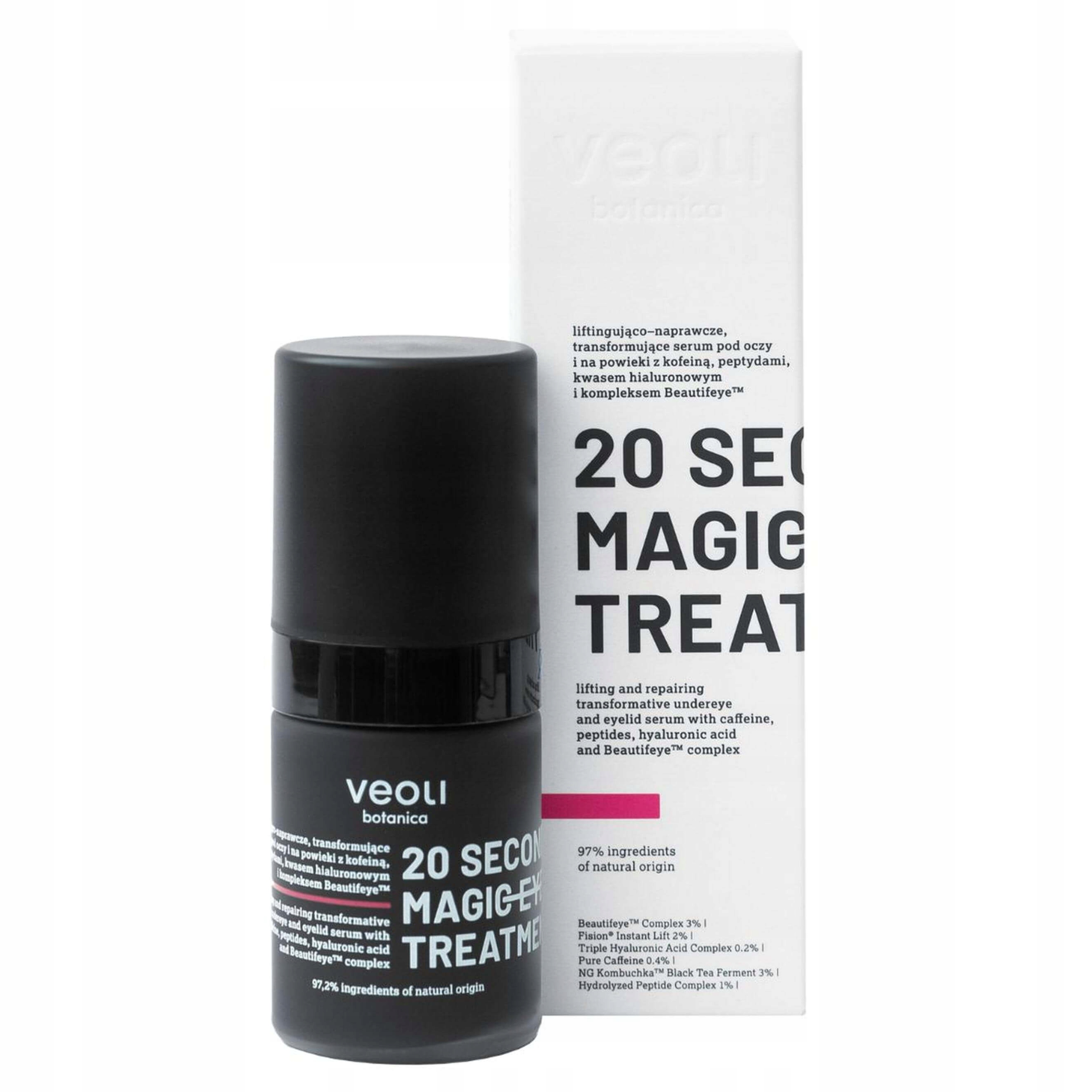Veoli Botanica 20Seconds Magic Eye Treatment 15ml Oční sérum