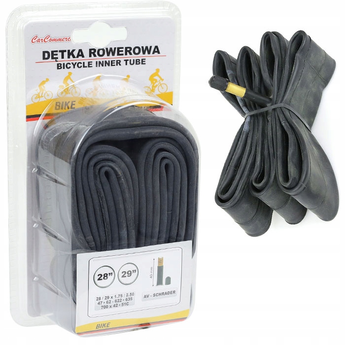 

Dętka rowerowa 47/62-622 28/29 x 1,75/2,50 Av