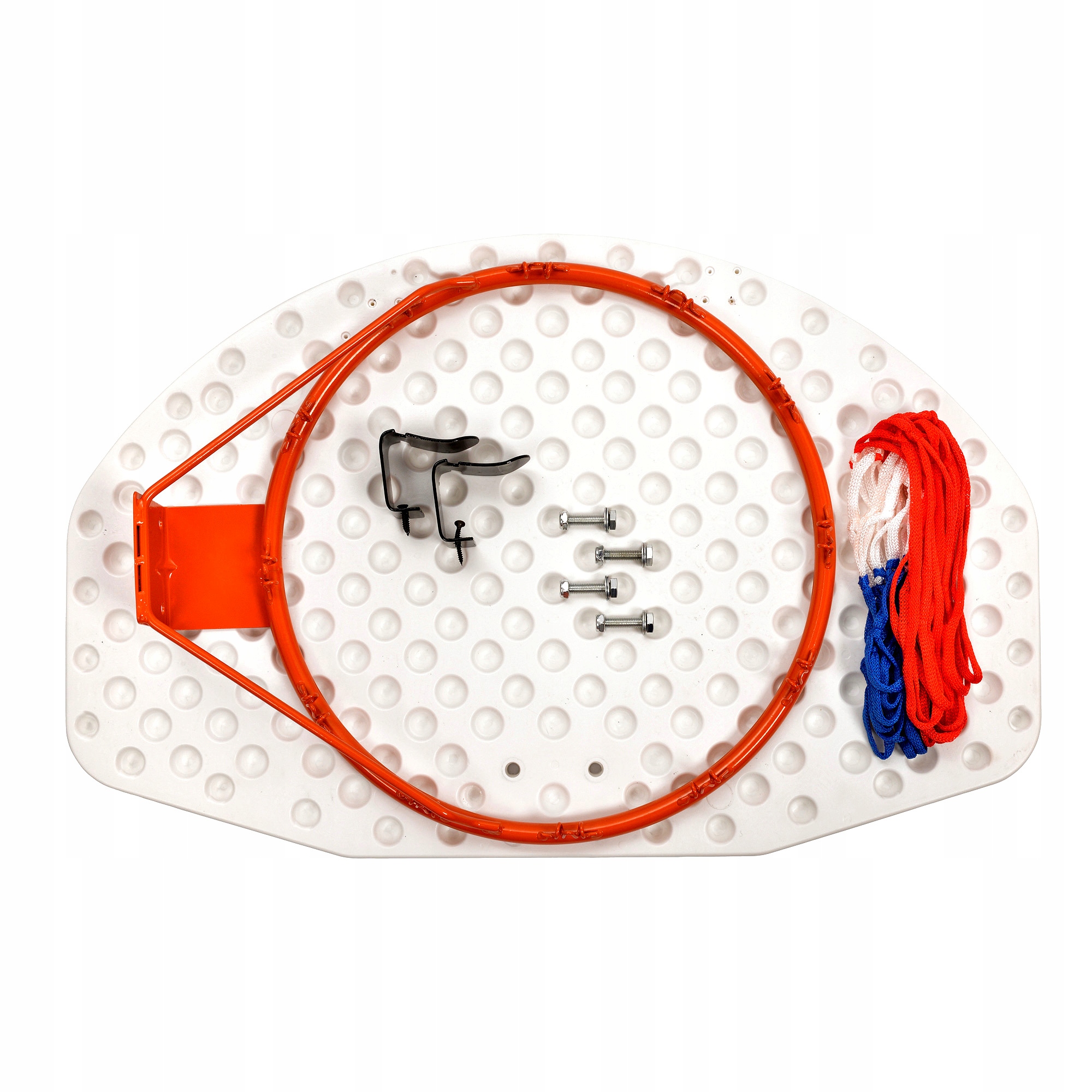 ZESTAW TABLICA DO KOSZYKÓWKI 71x45 KOSZ OBRĘCZ Marka Meteor