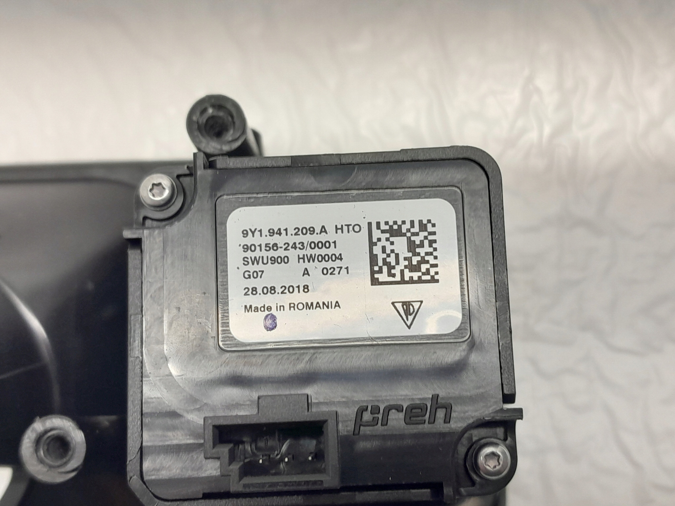 PORSCHE CAYENNE 9Y PANEL switch switch of the lights 9Y1941209A