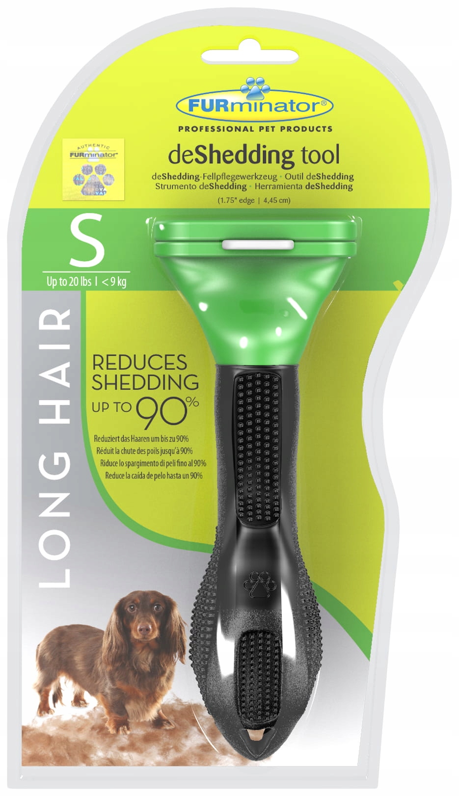 

Furminator dla psów długowłosych - S