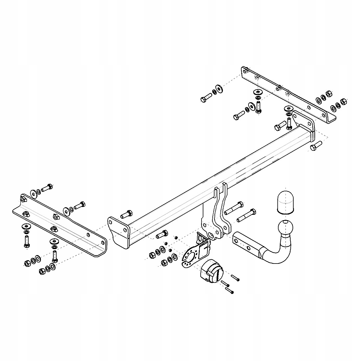 Hak holowniczy Nissan Micra V 5 K14 Hatchback od 17 MODUŁ WIĄZKA 13 PIN Producent Steinhof