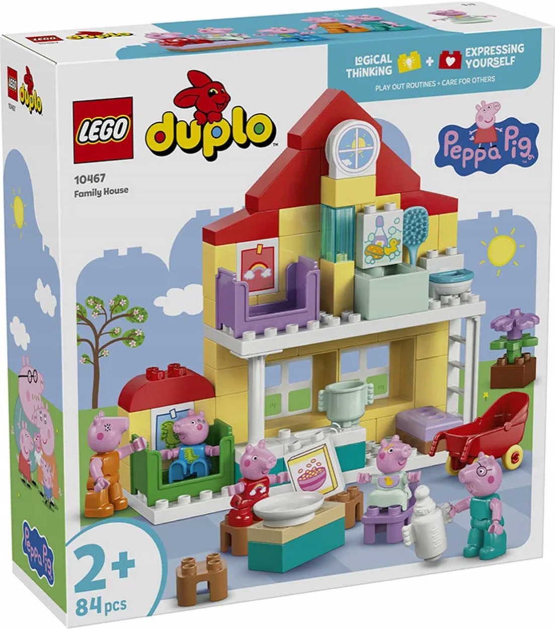 Lego Duplo Rodinný Dům Sada Kostek 10467