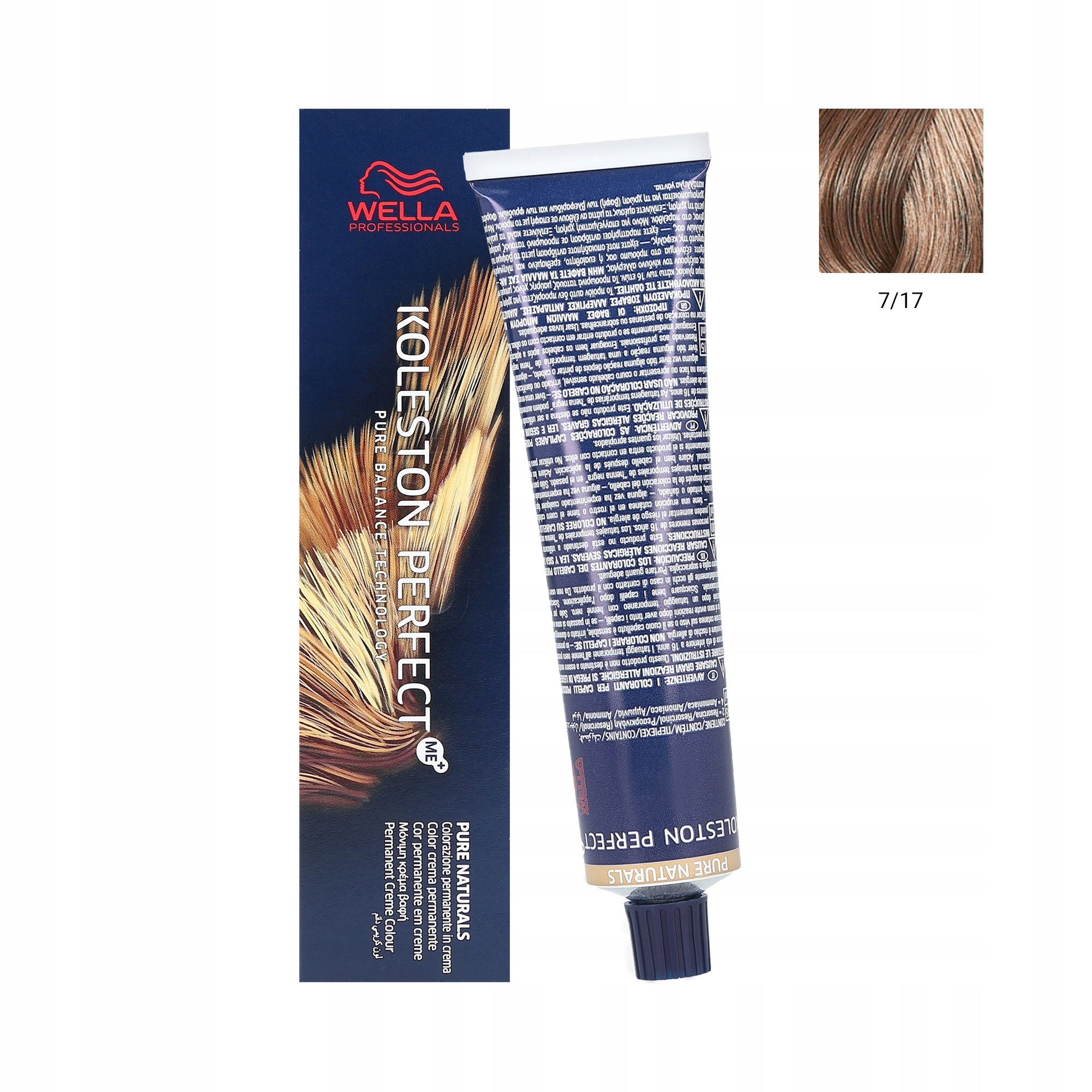 

Wella Koleston Perfect Me+ Farba Kolor 7/17