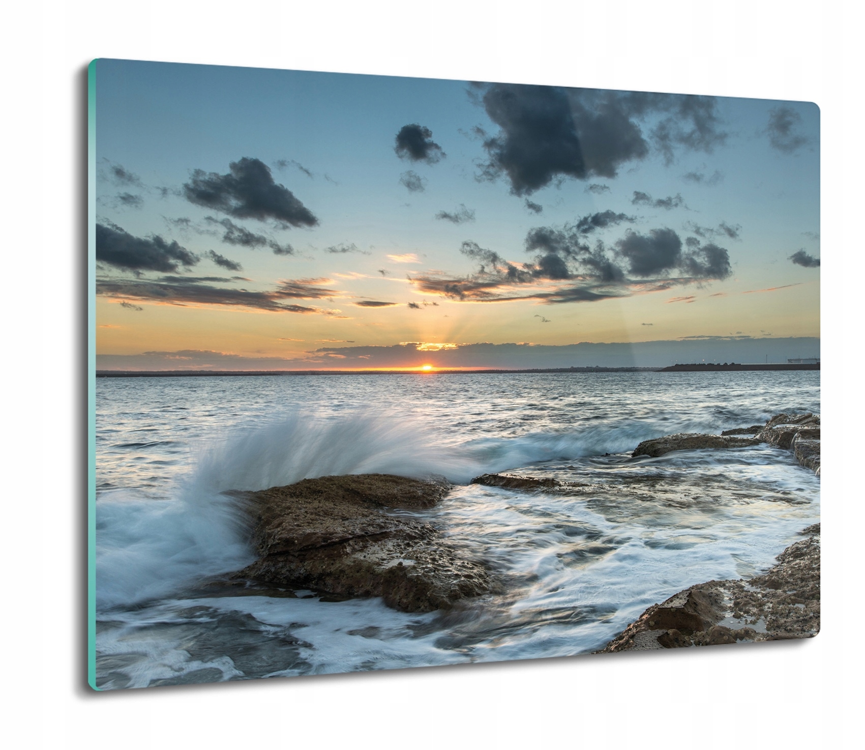 

Morze fale skały 60x52 deska kuchenna do krojenia